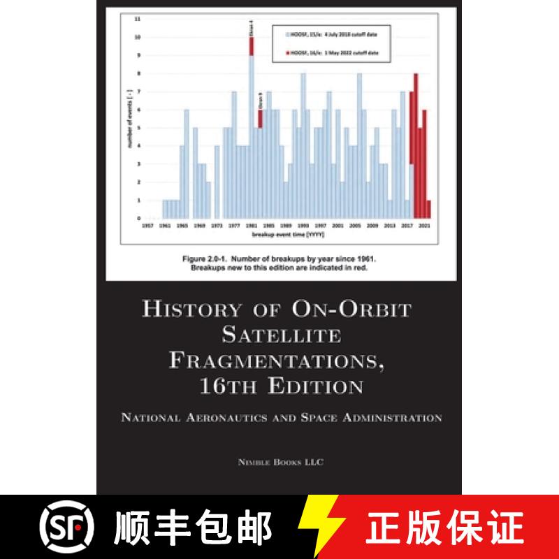 【3-4周达】History of On-Orbit Satellite Fragmentations, 16th Edition [9781608881567]