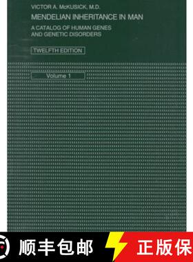 【3-4周达】Mendelian Inheritance in Man: A Catalog of Human Genes and Genetic Disorders [9780801857423]