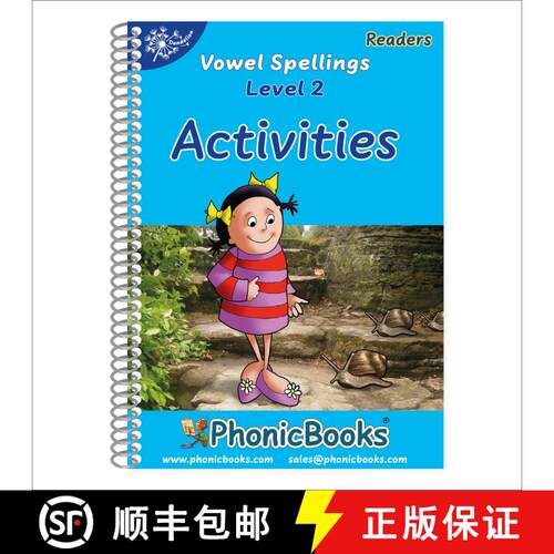 【3-4周达】Phonic Books Dandelion Readers Vowel Spellings Level 2 Viv Wails Activities: Activities Ac... [9781783693306]