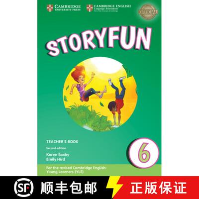 【2-3周达】剑桥少儿 Storyfun for Starters Level 6 Teacher's Book with Audio 教师书带音频 级别6 [9781316617298]