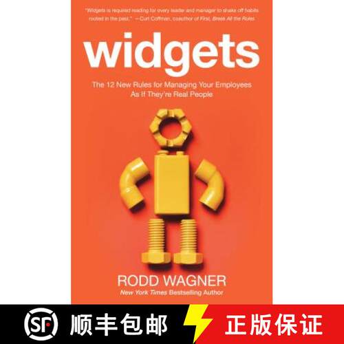 【3-4周达】精装 Widgets: The 12 New Rules for Managing Your Employees as If They're Real People [9780071847780]