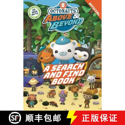 【3-4周达】Octonauts Above & Beyond: A Search & Find Book [9781408371879]