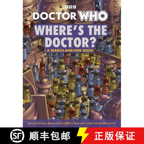 【3-4周达】Doctor Who: Where's the Doctor? : A search-and-find book [9781405973861]