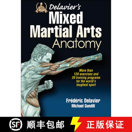 【3-4周达】Delavier's Mixed Martial Arts Anatomy [9781450463591]