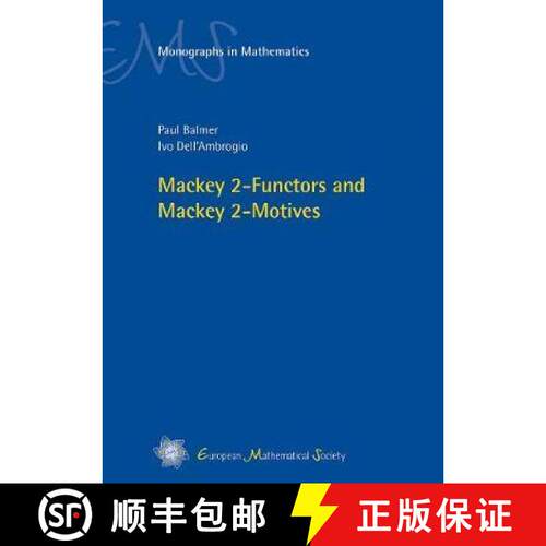 预订 精装 Mackey 2-Functors and Mackey 2-Motives [9783037192092]