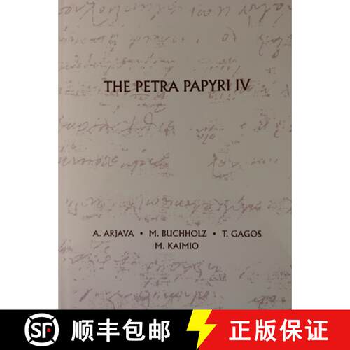 【3-4周达】The Petra Papyri IV [9789957854355]