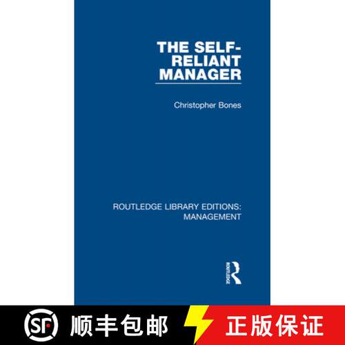 【3-4周达】精装 SELF-RELIANT MANAGER (RLE, MANAGEME [9780815366928]