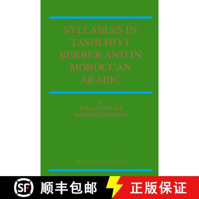 【3-4周达】Syllables In Tashlhiyt Berber And In Moroccan Arabic [9781402010767]