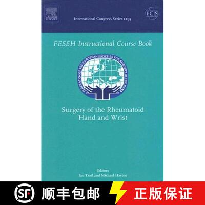 【3-4周达】精装 Surgery of the Rheumatoid Hand and Wrist: Federation of the European Societies for Su... [9780444528520]