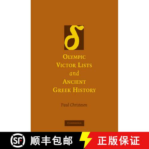 【3-4周达】Olympic Victor Lists and Ancient Greek History [9781107410695]