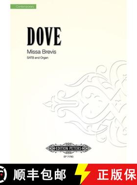 【3-4周达】Missa Brevis for Satb Choir and Organ [9790577087733]