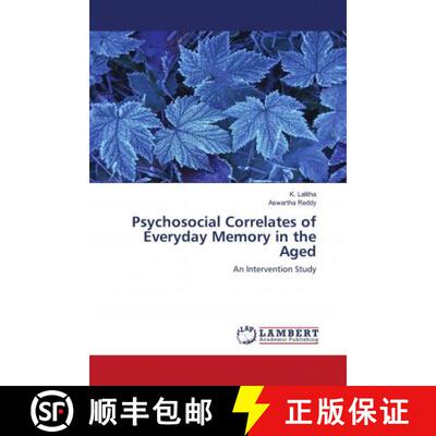 预订 Psychosocial Correlates of Everyday Memory in the Aged [9786203040746]