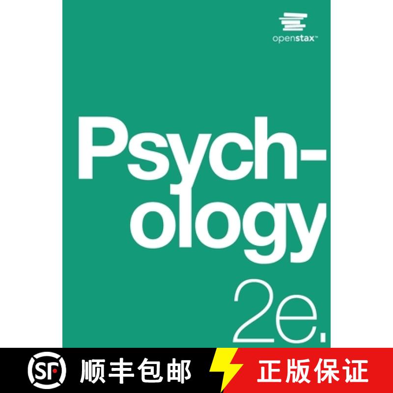 【3-4周达】Psychology 2e: (Official Print Version, paperback, B&W, 2nd Edition): 2nd Edition [9788865403501]