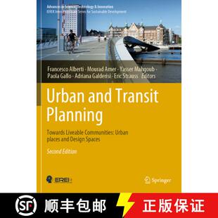 Urban 9783030970482 Spaces Liveable 4周达 Communities Transit and Design Planning Places Towards