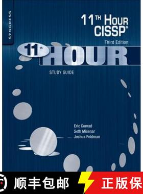 【3-4周达】Eleventh Hour CISSP (R): Study Guide [9780128112489]
