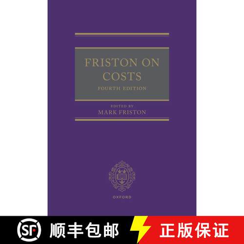 【3-4周达】精装 Friston on Costs 4th Edition [9780192869081]