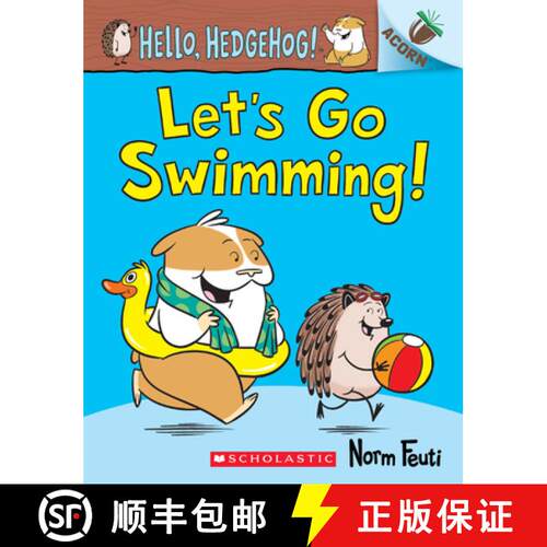 Let's Go Swimming!: An Acorn Book (Hello, Hedgehog! #4): Volume 4 [9781338677119]