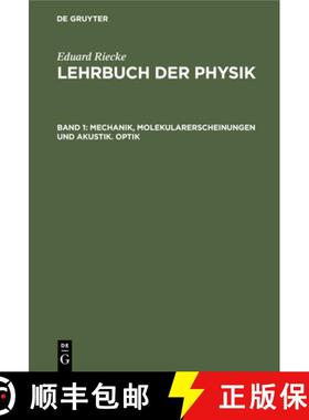 预订 Mechanik, Molekularerscheinungen und Akustik. Optik [9783112356913]