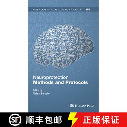 【3-4周达】精装 Neuroprotection Methods and Protocols [9781588296665]