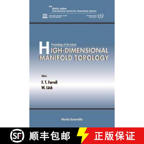 预订 精装 High-Dimensional Manifold Topology: Proceedings of the School ICTP, Trieste, Italy, 21 May ... [9789812382238]