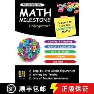4周达 Math the Kindergarten Subtraction Mastering Addition Comparing 9781947508026 S... Milestone