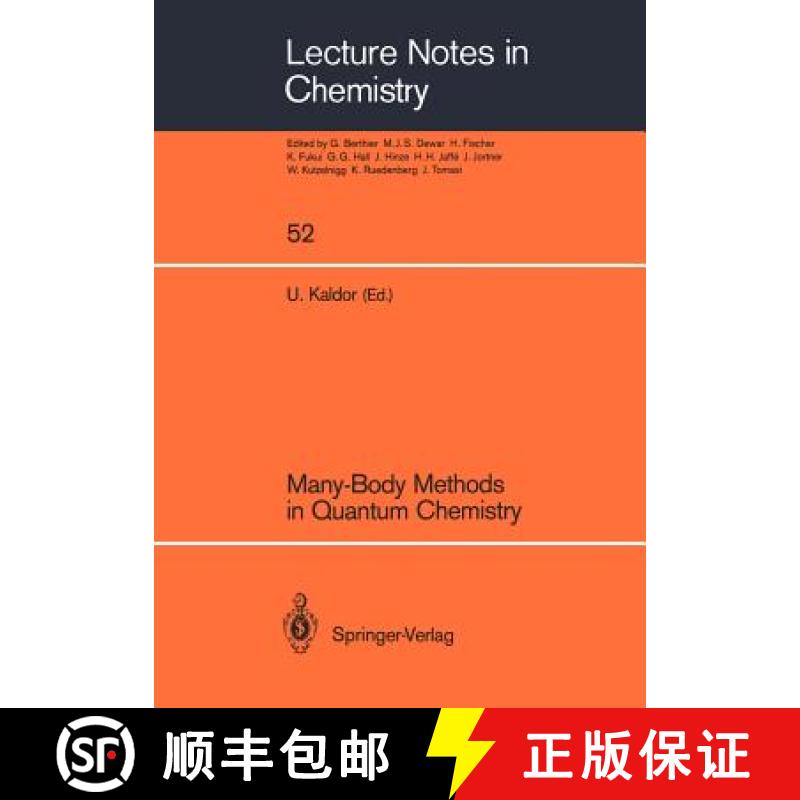 【3-4周达】Many-Body Methods in Quantum Chemistry : Proceedings of the Symposium, Tel Aviv University... [9783540510277]