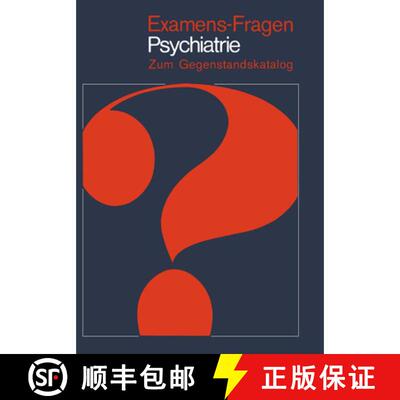 【3-4周达】Examens-Fragen Psychiatrie : Zum Gegenstandskatalog [9783540113928]