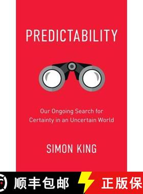 【3-4周达】Predictability: Our Ongoing Search for Certainty in an Uncertain World [9781999611408]