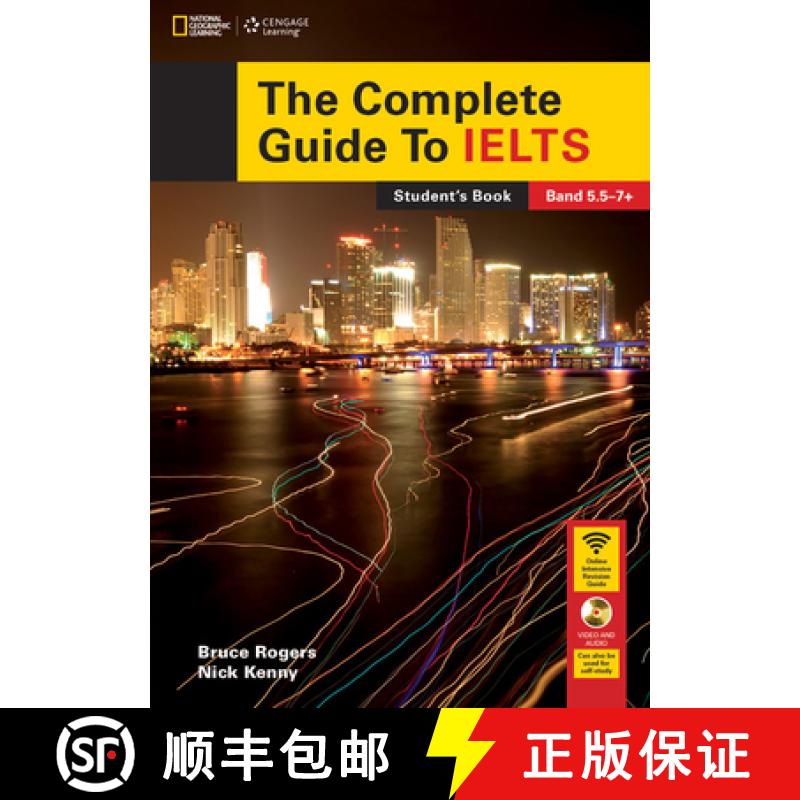 【3-4周达】Complete Guide To IELTS: Student's Book with DVD-ROM and access code for Intensive Revisio... [9781285837802]图片