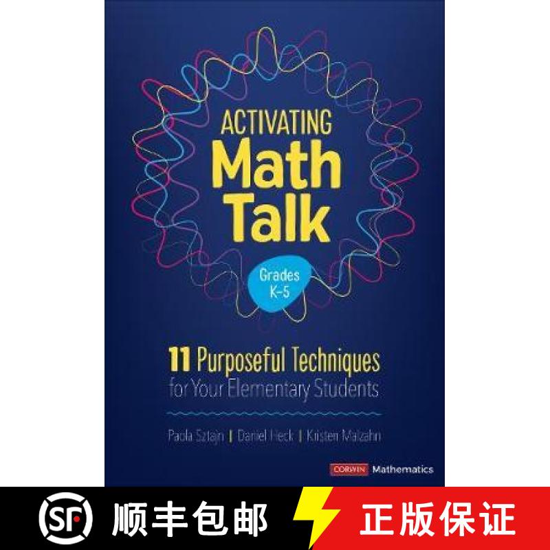 【3-4周达】Activating Math Talk: 11 Purposeful Techniques for Your Elementary Students (1) [9781544394305]