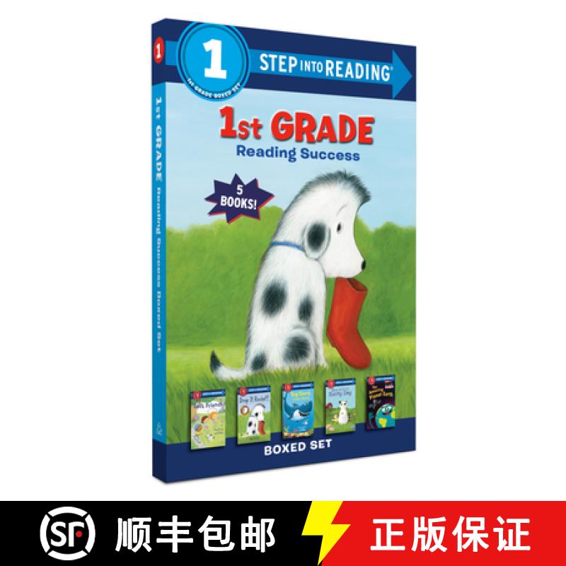 【3-4周达】1st Grade Reading Success Boxed Set: Best Friends, Duck & Cat's Rainy Day, Big Shark, Litt... [9780593425480]