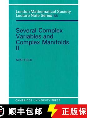 【3-4周达】Several Complex Variables and Complex Manifolds II: - Several Complex Variables and Comple... [9780521288880]