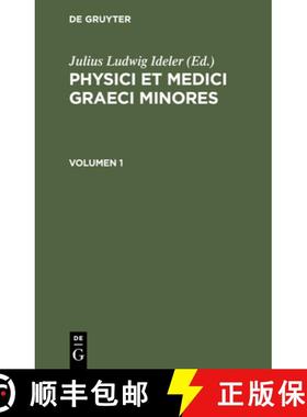 预订 Physici Et Medici Graeci Minores. Volumen 1 [9783112449493]