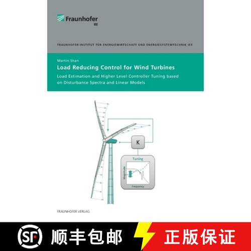 【3-4周达】Load Reducing Control for Wind Turbines.: Load Estimation and Higher Level Controller Tuni... [9783839613696]
