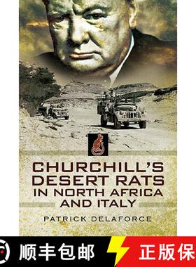【3-4周达】Churchill's Desert Rats in North Africa, Burma, Sicily and Italy [9781848840393]