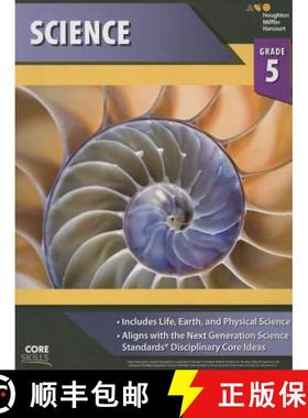 【3-4周达】Steck-Vaughn Core Skills Science: Workbook Grade 5 [9780544268159]