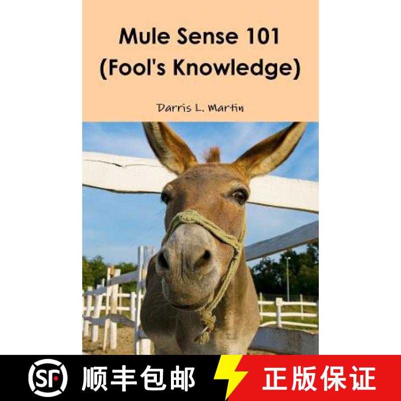 【3-4周达】Mule Sense 101 (Fool's Knowledge) [9780983399261] - 实物图