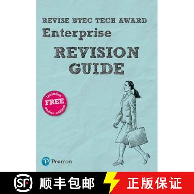 【3-4周达】Pearson REVISE BTEC Tech Award Enterprise Revision Guide inc online edition - 2023 and 202... [9781292245607]