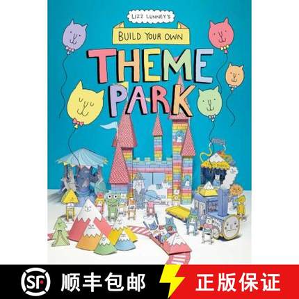 【3-4周达】Build Your Own Theme Park: A Paper Cut-Out Book [9781449496326]