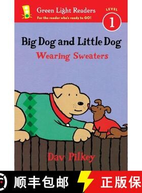 【3-4周达】Big Dog and Little Dog Wearing Sweaters (Reader) [9780544562370]