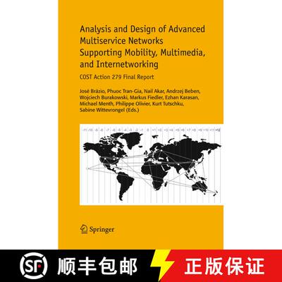 【3-4周达】Analysis and Design of Advanced Multiservice Networks Supporting Mobility, Multimedia, and... [9781441939272]