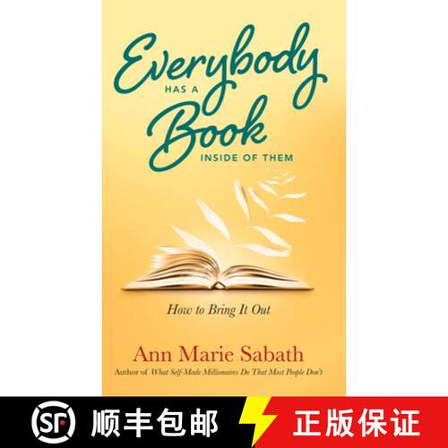 【3-4周达】Everybody Has a Book Inside of Them: How to Bring It Out [9781632651693]