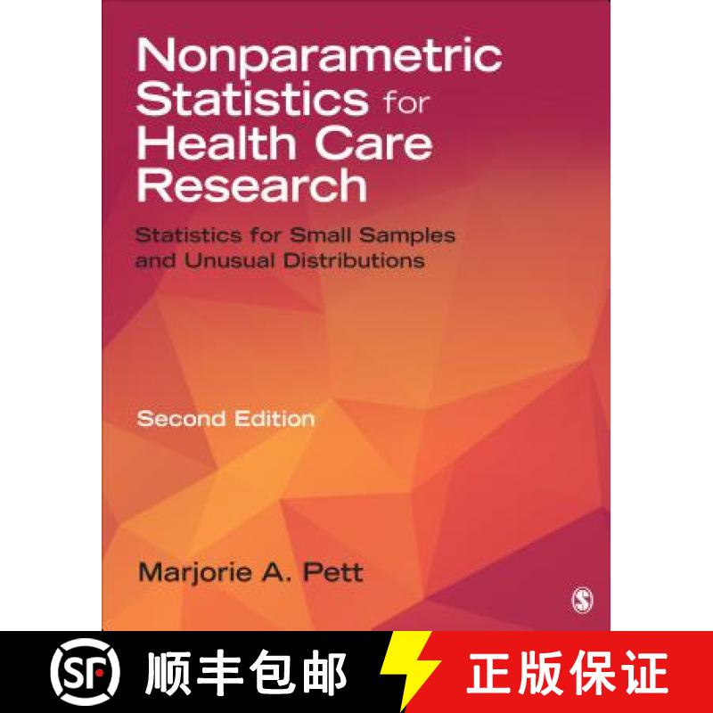 【3-4周达】Nonparametric Statistics for Health Care Research: Statistics for Small Samples and Unusua... [9781452281964]