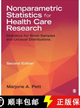 【3-4周达】Nonparametric Statistics for Health Care Research: Statistics for Small Samples and Unusua... [9781452281964]