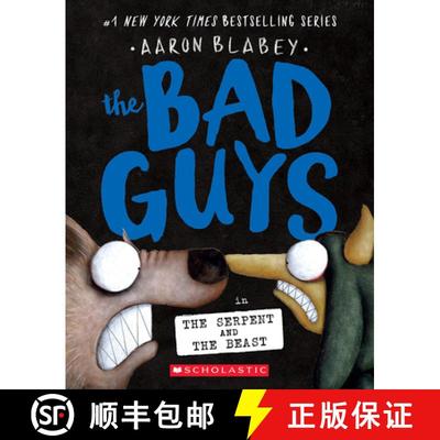 【3-4周达】坏蛋联盟19 The Bad Guys in the Serpent and the Beast (the Bad Guys #19) [9781339056302]