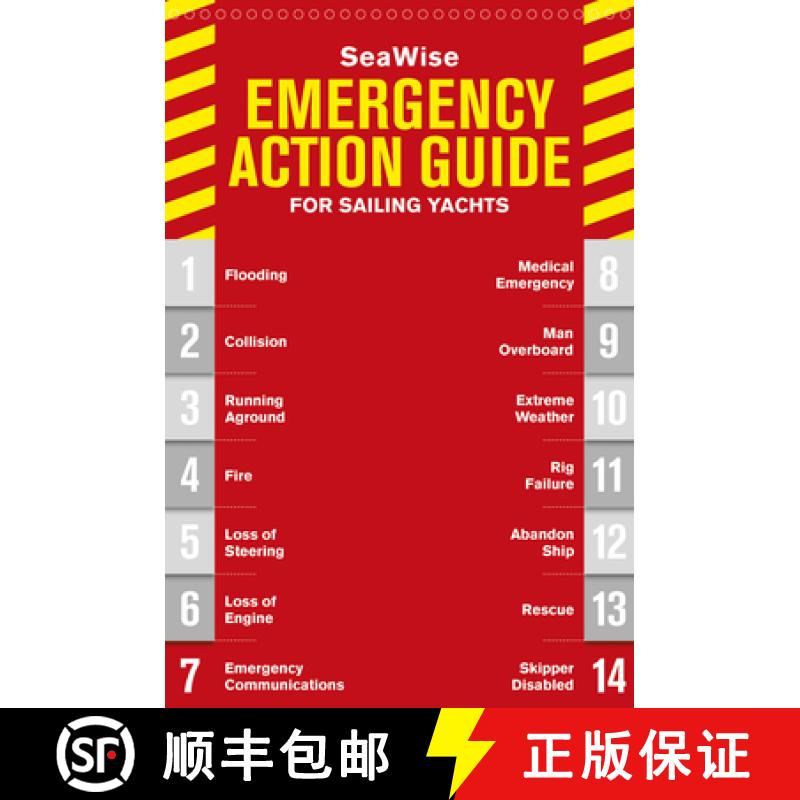 【3-4周达】Seawise Emergency Action Guide and Safety Checklists for Sailing Yachts [9780870336409]