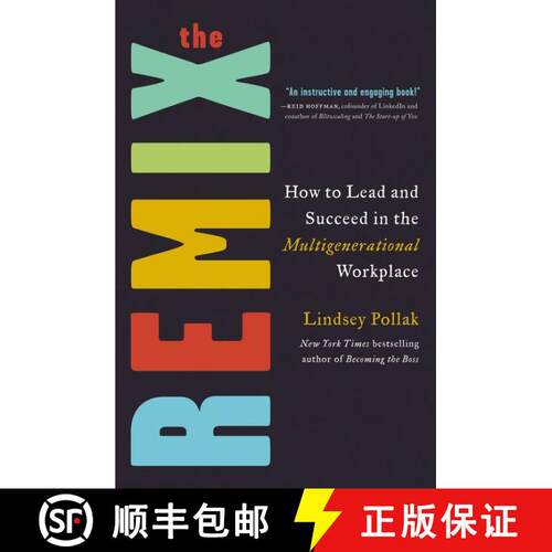 【3-4周达】精装 The Remix: How to Lead and Succeed in the Multigenerational Workplace [9780062880215]