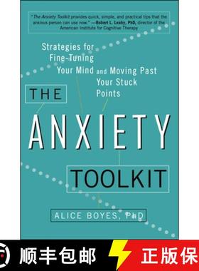 【3-4周达】The Anxiety Toolkit: Strategies for Fine-Tuning Your Mind and Moving Past Your Stuck Points [9780399169250]