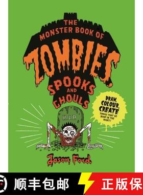 【3-4周达】Monster Book of Zombies, Spooks and Ghouls [9781786273031]