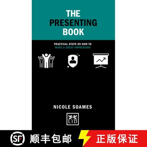 【3-4周达】精装 The Presenting Book: Practical Steps on How to Make a Great Impression [9781912555710]